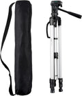 LightmoreGmbH 60-Inch Lightweight DSLR Camera Tripod with Carrying Bag – Portable Adjustable Tripod Stand for Cameras & Photography