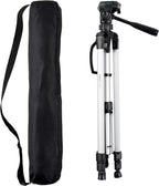 LightmoreGmbH 60-Inch Lightweight DSLR Camera Tripod with Carrying Bag – Portable Adjustable Tripod Stand for Cameras & Photography
